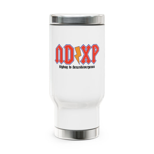 Stainless Steel Travel Mug with Handle, 14oz